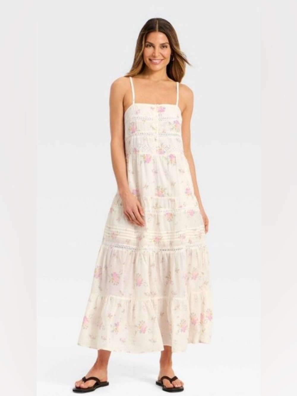 Universal Thread Maxi Lace A-Line Dress